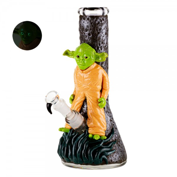 Amsterdam | Green Master Glass Bong - H:31cm - Ø:36mm - SG:18.8mm