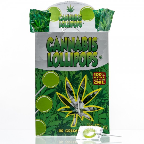 Cannabis | Lollipops - 150pcs / display - THC Free 7gr /Lolly