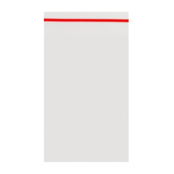 Amsterdam | Zipper Bags 40mm x 60mm 50µ (MU) Red 1000pcs in a display