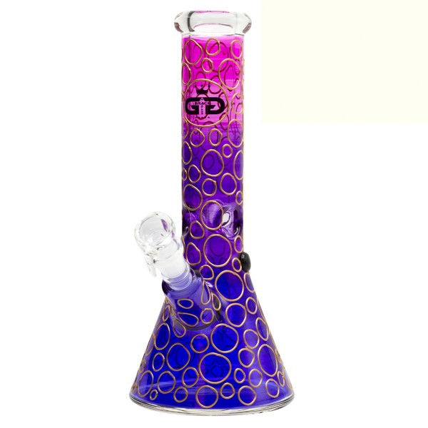 Grace Glass | Rainforest Beaker Series H:32cm and the Ø:50mm - SG:18.8mm - 7mm thickness