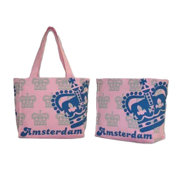 Amsterdam Canvas Small Crown Pink
