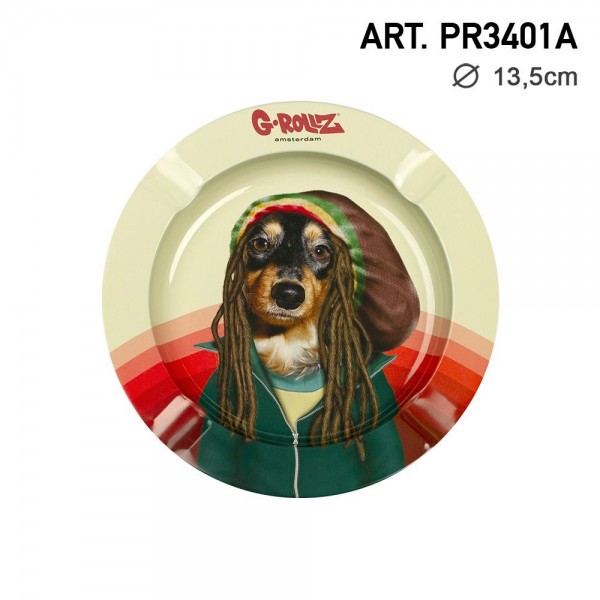 G-Rollz | Icon &#039;Reggae&#039; Ashtray - Dia: 13.5cm