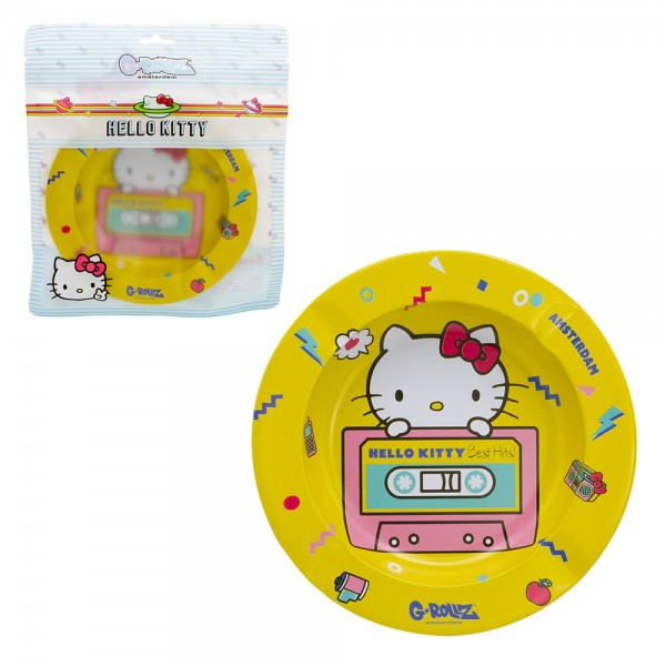 G-Rollz | Hello Kitty &#039;Greatest Hits&#039; Ashtray - Dia: 13.5cm - 10pcs in Display