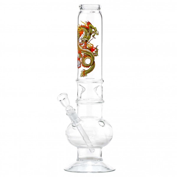 Tattoo | Bouncer Glass Bong - H:42cm- Ø:65mm- Socket:18.8mm