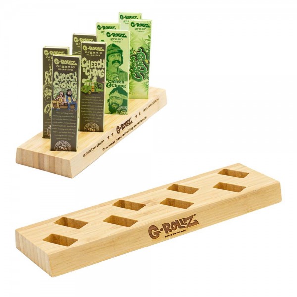 G-ROLLZ | Bamboo Display King Size & 1 1/4 Size Booklets