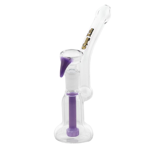 Thug Life | One hit Bubbler Purple - H:18cm - Ø:15mm - SG:14.5mm