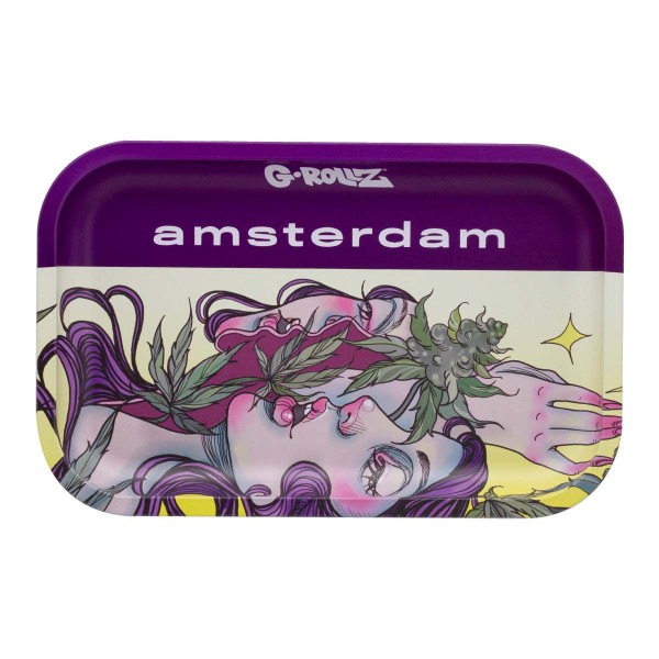 G-Rollz | &#039;Purple Prayer&#039; Medium Tray 17.5 x 27.5cm