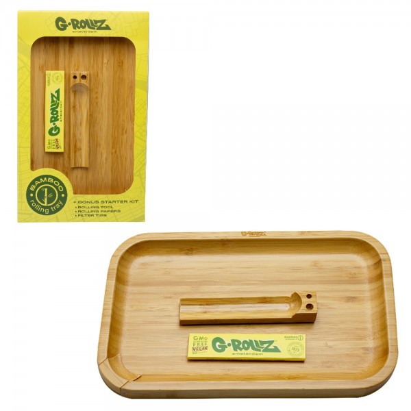 G-Rollz | Classic Bamboo Tray 28 x17cm