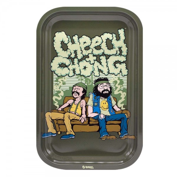 G-ROLLZ | Cheech &amp; Chong(TM) &#039;In da Chair&#039; Medium Tray 17.5 x 27.5 cm