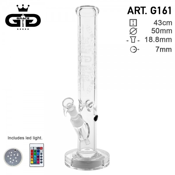 CRYSTAL Series | Straight Bong