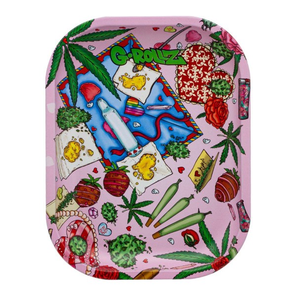 G-Rollz | &#039;Amsterdam Picnic Valentines&#039; Small Tray 14x18 cm