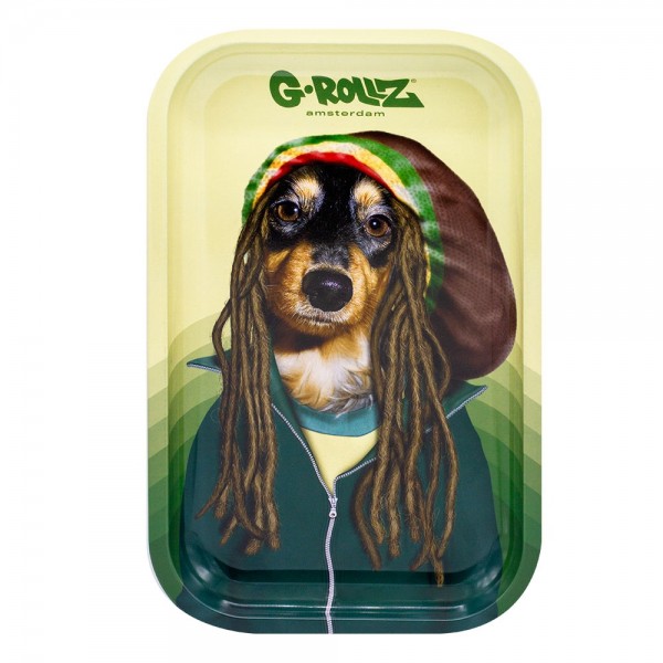G-ROLLZ | 'Reggae' Medium Tray 17.5 x 27.5 cm