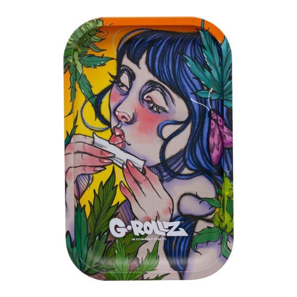 G-Rollz | &#039;Moth Lick&#039; Medium Tray 17.5 x 27.5cm