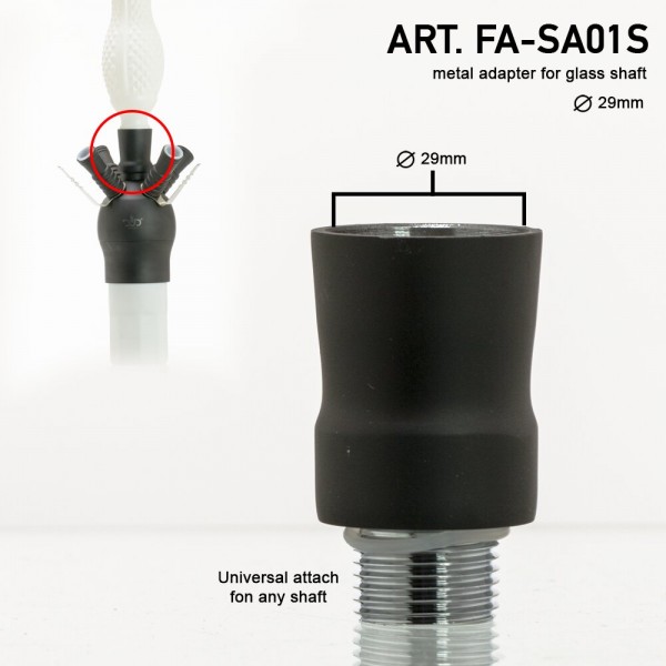DUD Shishas | Metal Adapter for Glass Shaft FH01 Shishas- Ø:29mm
