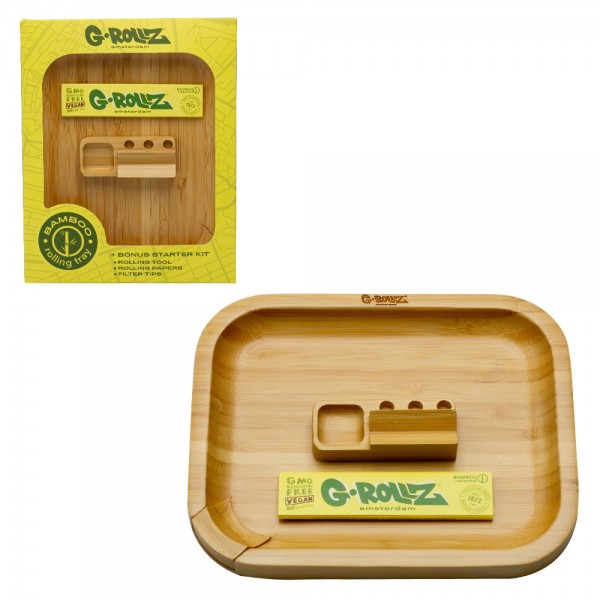 G-Rollz | Classic Bamboo Tray Mini 20 x16cm