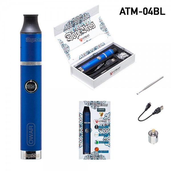 Dope Bros | Atman/Dope Bros OWAR Blue compact concentrate vaporizer