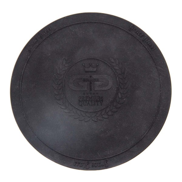 DUD Shisha | Large silicon Pad - Underlay for Shishas- BLACK- Ø:250mm- single piece