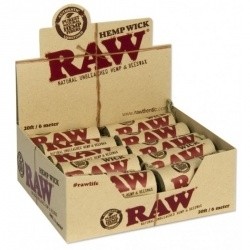 RAW | Hemp Wick 600cm long and 20 pcs in display