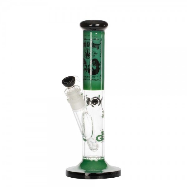 Grace Glass | Cheech & Chong 'High Rollers' - Bong droit Orange H:35cm - Ø:50mm - SG:18.8mm