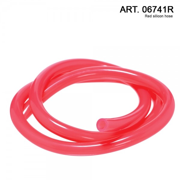 DUD Shishas | Silicon Hose- L: 1.5 m. per 1pcs color: Red