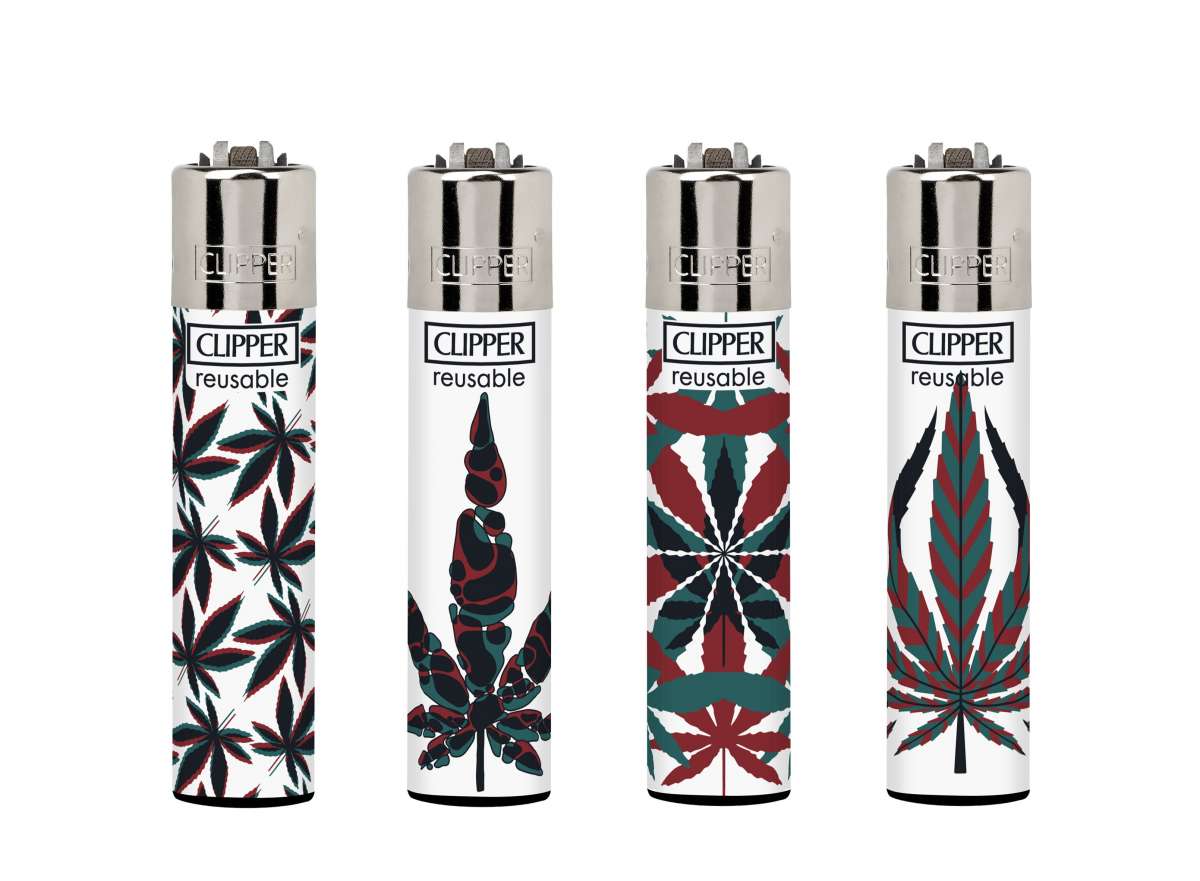 Clipper Native Totem 2 refillable lighters with mixed designs 48pcs