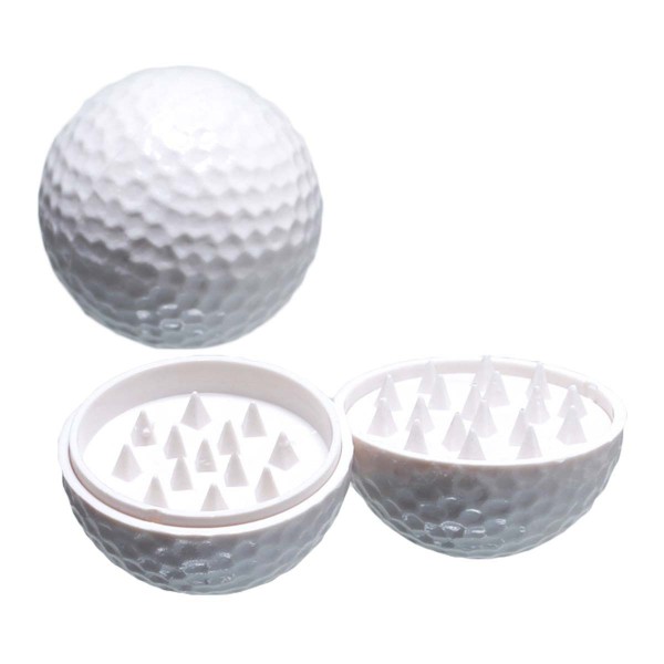 Amsterdam | Golfball Grinder Plain White - 2part