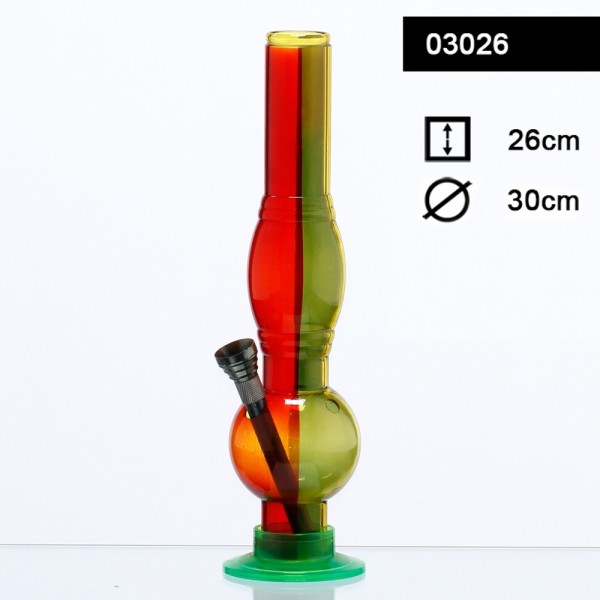 Rasta | Acrylic Rasta Stripe Theme H:26 cm