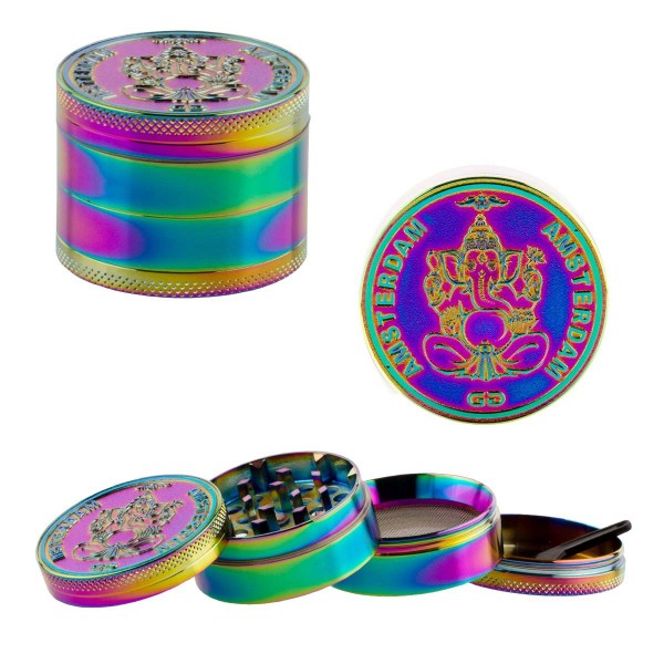 Grace Glass Amsterdam | Grinder - 4part - Ø:50mm - 12pcs/box