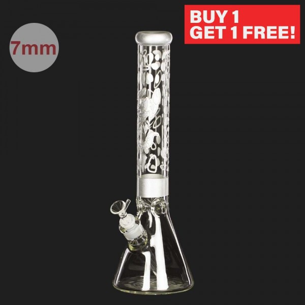 Amsterdam | Limited Edition Mixed White Drops - H:40cm - Ø:50mm SG:18.8mm - 7mm thickness