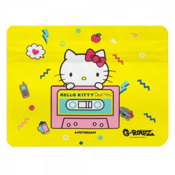 G-Rollz | Hello Kitty 'Best Hits' 105x80 mm Foodsafe Storage Supplement Pouch - 8pcs in Display