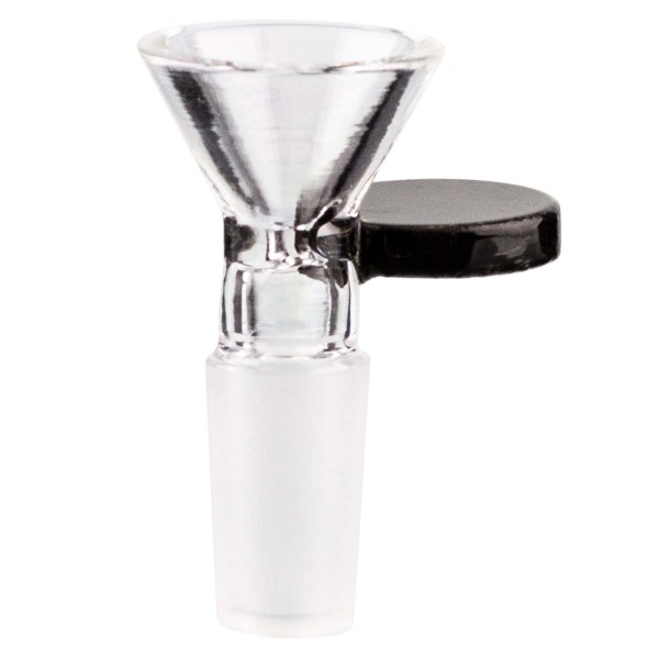 Grace Glass | Glass Bowl with a blue handle - SG:14.5 mm - 12pcs in box