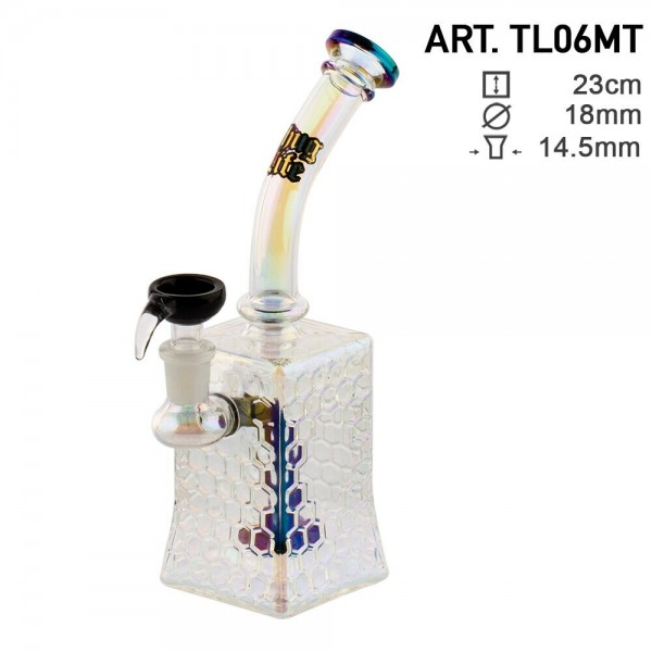 Thug Life | Bubbler Giza - H:23cm - Ø:18mm - SG:14.5mm
