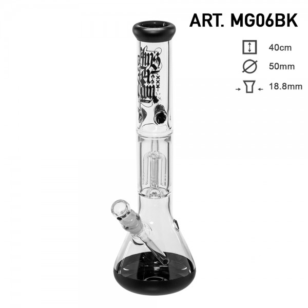 Bong Glass Amsterdam - H: 40cm Ø: 50mm S: 18.8mm