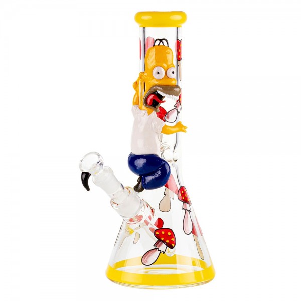 Amsterdam | Donut Lover Glass Bong - H:31cm - Ø:36mm - SG:18.8mm