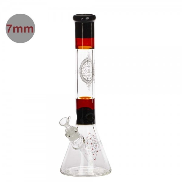 Amsterdam | Limited Edition Mixed Geometric Designs - H:41cm - Ø:50mm SG:18.8mm - 7mm thickness