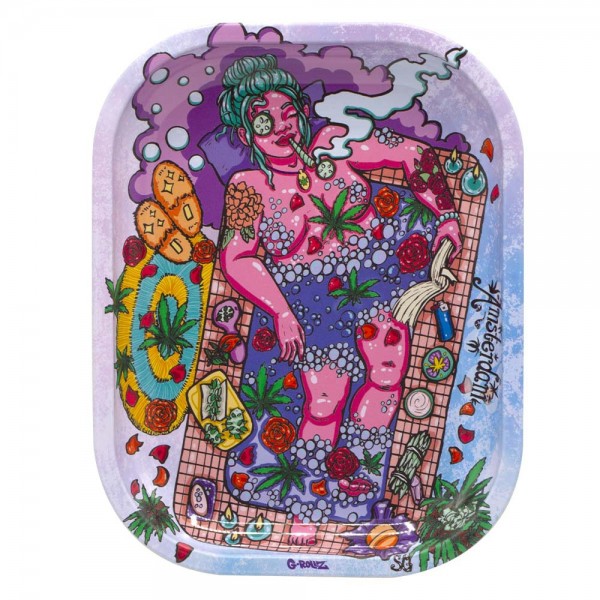 G-Rollz | &#039;Canna Bath&#039; Small Tray 14x18 cm