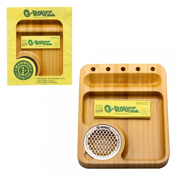 G-ROLLZ | Move Bamboo Tray 15x12.4cm