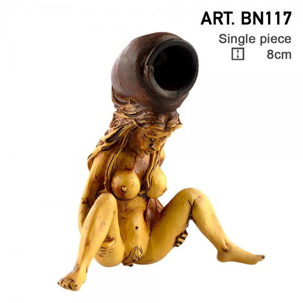 Amsterdam | Naked Pipe L: 8cm with the pipe hole of 3mm