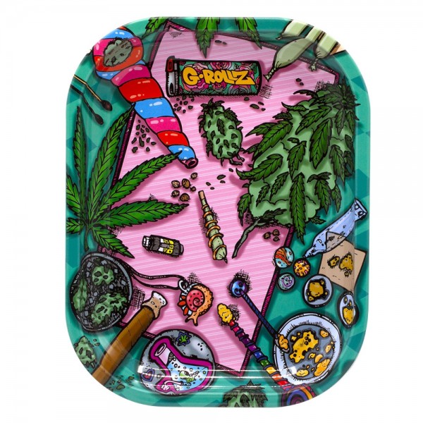 G-ROLLZ | 'Amsterdam Picnic' Small Tray 14x18 cm