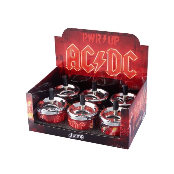 Ac/Dc | Small Push Ashtray (6pcs/display)