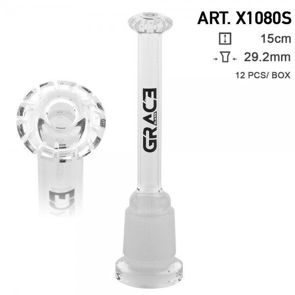 Grace Glass | Slitted Diffuser 15cm SG:29.2mm - 12pcs in a display