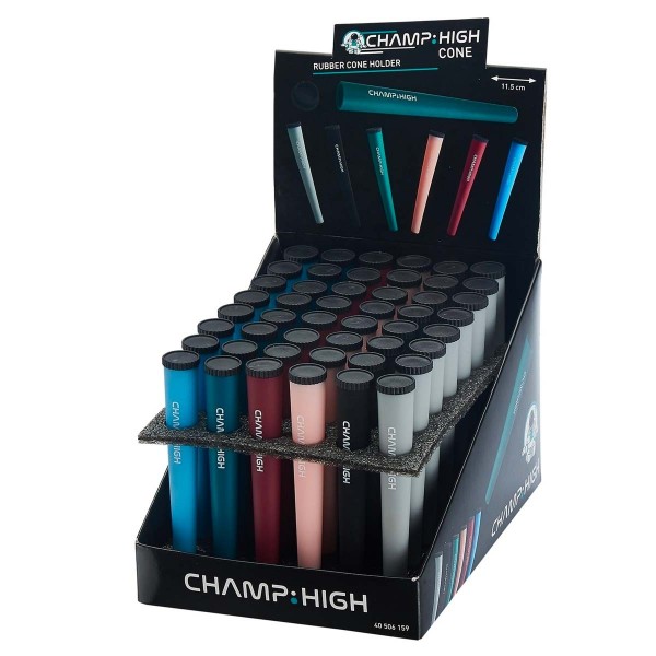 Champ | Cone Holder with different colors and there are 48 pcs in a display