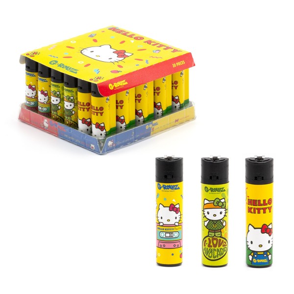 G-Rollz | Hello Kitty 'Retro' Lighters 30pcs in Display