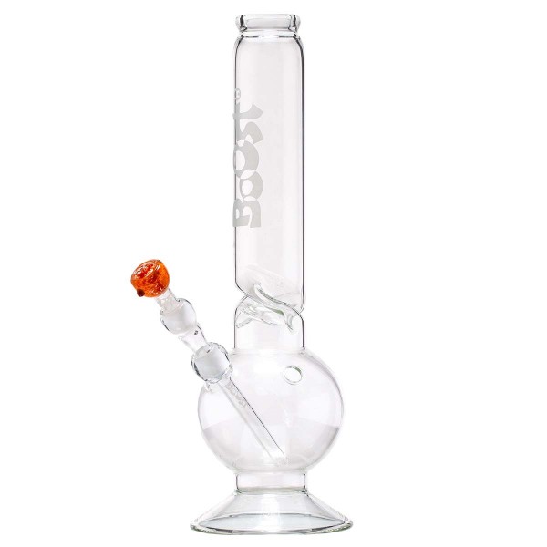 Boost | Bouncer Glass Bong -H:46cm- Ø:65mm- Socket:18.8mm- WT:5mm (circa)
