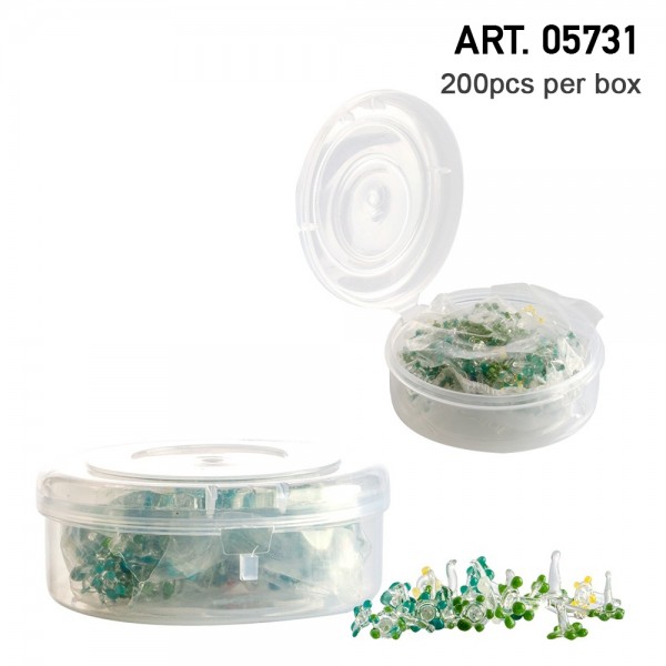 Amsterdam | Glass Flowers screen circa Ø:4mm and 200pcs in display