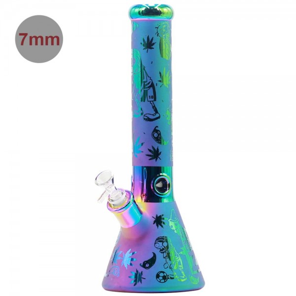 Amsterdam | Limited Edition Mixed Electro Coat Designs - H:36cm - Ø:50mm SG:18.8mm - 7mm thickness