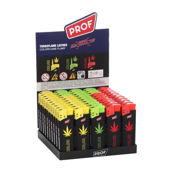 Prof | Rubber Leaves Colorflame Flamy (50pcs/display)