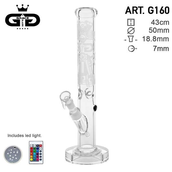 CRYSTAL Series | Straight Bong