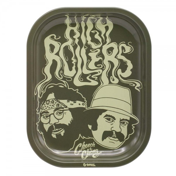 G-ROLLZ | Cheech & Chong(TM) 'High Rollers' Small Tray 14x18 cm