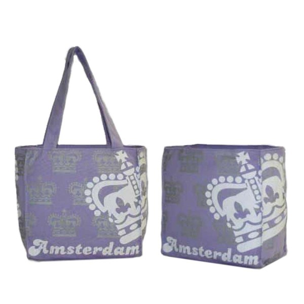 Amsterdam Canvas Small Crown Purple